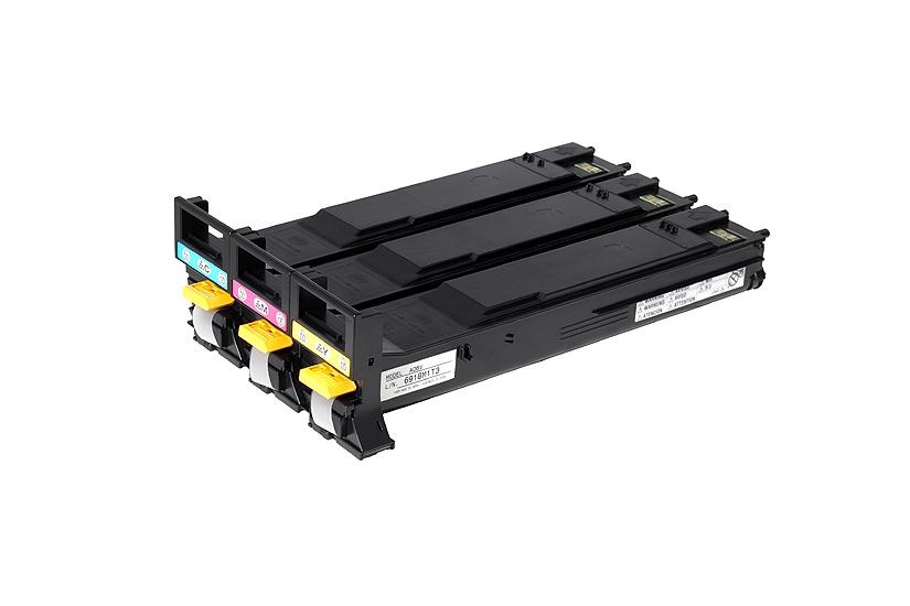 Konica Minolta Toner Value Kit - 3 pakker - h&oslash;j kapacitet - gul, cyan, magenta - original - tonerpatron