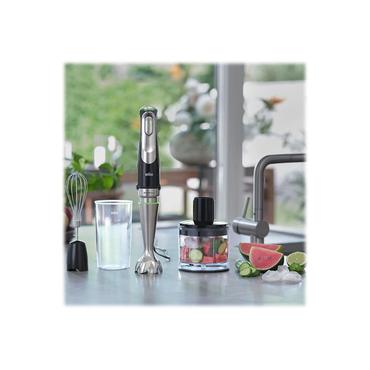 Braun Multiquick 9 MQ 9135XI - stavblender - premium sort/b&oslash;rstet rustfrit st&aring;l