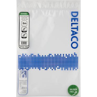 Deltaco SCSC-5-SUA InfiniBand og fiberoptisk kabel 5 m SC Gul