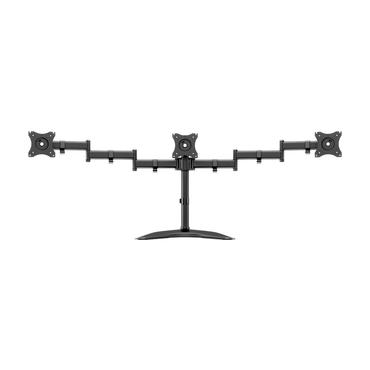 Multibrackets M Deskstand Basic Triple monteringssats - f&ouml;r 3 LCD-bildsk&auml;rmar - svart