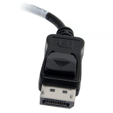 StarTech.com DisplayPort till DVI-adapter - Aktiv DisplayPort till DVI-D-adapter/videokonverterare 1080p - DP 1.2 till DVI-sk&auml;rmkabel adapterdongel - DP till DVI-adapter - L&aring;sande DP-kontakt - DisplayPort-adapter - 20 cm