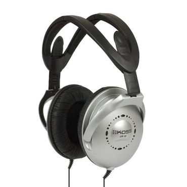 Koss Headphones UR18 Wired, On-Ear, 3.5 mm, Noice canceling, Silver