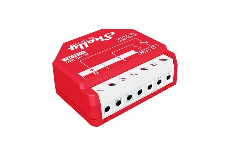 Shelly Wave 1 PM, relay (red, one channel)