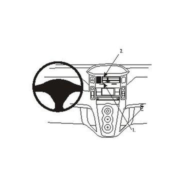 Brodit ProClip Center mount - montering för mobiltelefon