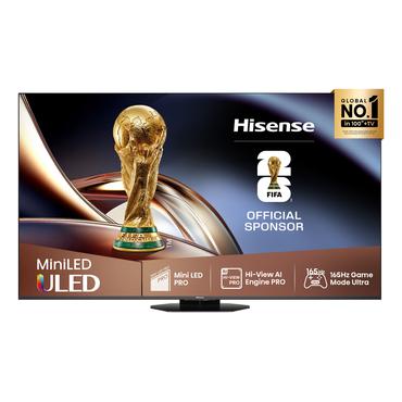 Hisense 55U8Q 139,7 cm (55") 4K Ultra HD Smart TV Wi-Fi Sort 700 cd/m²