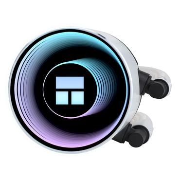 Thermalright Frozen Notte 240 ARGB V2 Processor V&aelig;skek&oslash;lingss&aelig;t 12 cm Hvid 1 stk