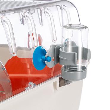Ferplast Combi 1 Hamster Transparent, Hvid