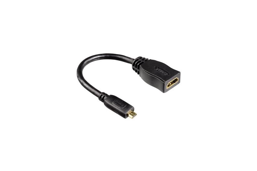 Hama HDMI-kabeladapter - HDMI-adapter - 10 cm