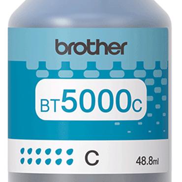 Brother BT5000C - Ultra High Yield - cyan - original - p&aring;fyllnadsbl&auml;ck