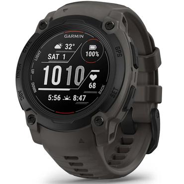 Garmin Instinct E - svart fiberf&ouml;rst&auml;rkt polymer - Ja smart klocka med band - tr&auml;kol - 128 MB