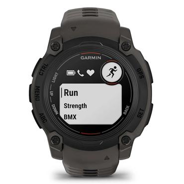 Garmin Instinct E - svart fiberf&ouml;rst&auml;rkt polymer - Ja smart klocka med band - tr&auml;kol - 128 MB