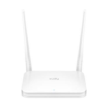 Cudy WR300 tr&aring;dl&oslash;s router Hurtigt ethernet Enkelt band (2,4 GHz) Hvid