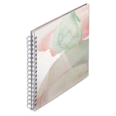 Hama Watercolor gr&uuml;n       28x24 50 ws. Seiten Spiral-Album  7603