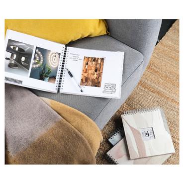 Hama Watercolor gr&uuml;n       28x24 50 ws. Seiten Spiral-Album  7603