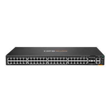 HPE Aruba Networking CX 6200F 48G 4SFP Switch - switch - max. staplingsavst&aring;nd 10 kms - 48 portar - Administrerad - rackmonterbar