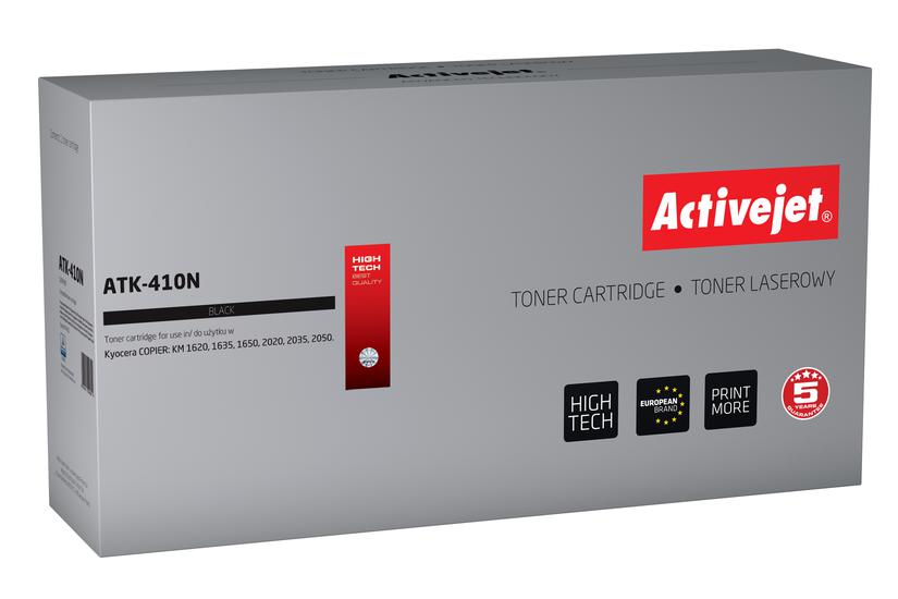 Activejet Tonerpatron ATK-410N (Kyocera erstatning TK-410; Supreme; 15000 sider; sort)