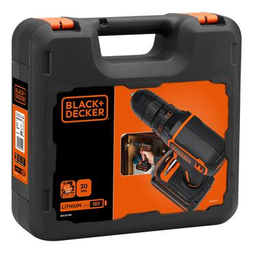 Black & Decker BDCDC18K-QW bor N&oslash;glefri Sort, Orange
