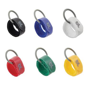 Bluelounge BLUCT-SM kabelsamler Krog og løkke kabelbinder Sort, Blå, Grøn, Rød, Hvid, Gul 6 stk