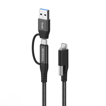 USB-C Cable two in one 1,5m