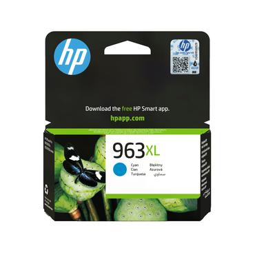HP 963XL Original Ink-blækpatron med høj kapacitet, cyan