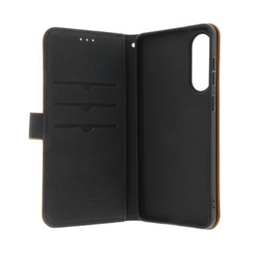 PREMIUM FLIPCASE GALAXY S25 EDGE BROWN