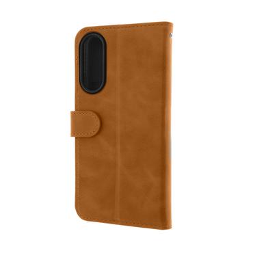 PREMIUM FLIPCASE GALAXY S25 EDGE BROWN