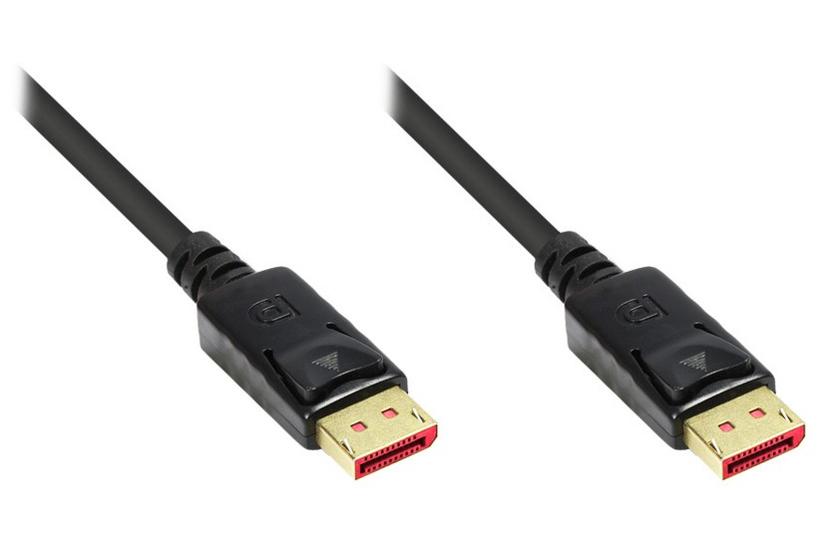 Alcasa 4814-050S DisplayPort kabel 5 m Sort