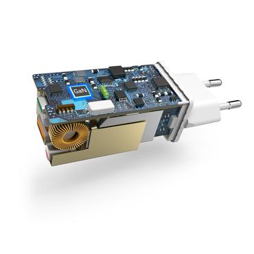 Hama n&auml;tadapter - USB Typ A, USB-C - 65 Watt