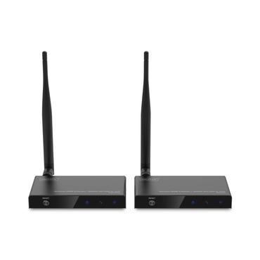 DIGITUS - HDMI Extender / Splitter Set - tr&aring;dl&ouml;sa video/ljud/infrar&ouml;d f&ouml;rl&auml;ngare - 802.11a