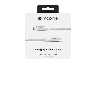 mophie 409903203 USB-kabel USB 3.2 Gen 1 (3.1 Gen 1) 1,5 m USB C Hvid