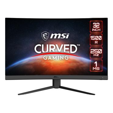 MSI G32C4X skærm - LED baglys - 31.5" - AMD FreeSync Premium - VA - 1ms - Full HD 1920x1080 ved 250Hz