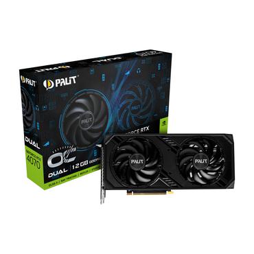 Palit GeForce RTX 4070 Dual OC Grafikkort - 12GB GDDR6X