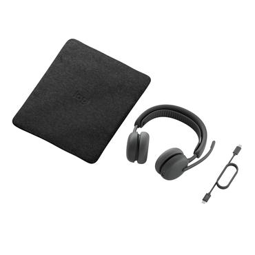 Logitech Zone Wireless 2 ES for Business Headset Tr&aring;dl&oslash;s Business/Everyday USB Type-C Bluetooth Grafit