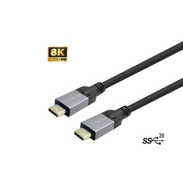 VivoLink - USB Type-C kabel - 24 pin USB-C til 24 pin USB-C - 2 m