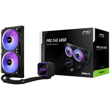 ASRock Køling - 120 mm - Sokkel AM4, AM5, LGA1700, LGA1851 - 2x blæsere