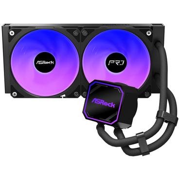 ASRock Køling - 120 mm - Sokkel AM4, AM5, LGA1700, LGA1851 - 2x blæsere