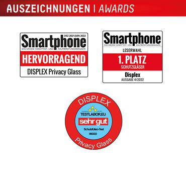 Displex 02106 Sk&aelig;rm og -bagsidebeskytter til mobiltelefon Sk&aelig;rmfilter Samsung 1 stk