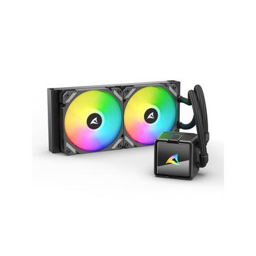 Sharkoon Processorfläkt - LGA 1700, LGA 1851, AM4, AM5 - 7-pin PWM - 34.3 dB - 2 fläkt/-ar