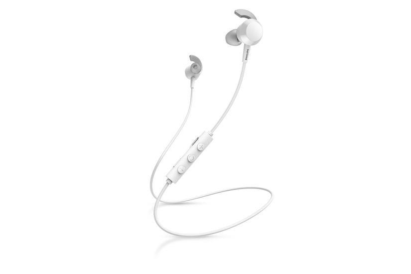 Philips TAE4205WT - øreproptelefoner med mik.