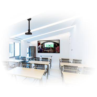 B-Tech BT899-FD monteringsbeslag til projektor Loft Sort