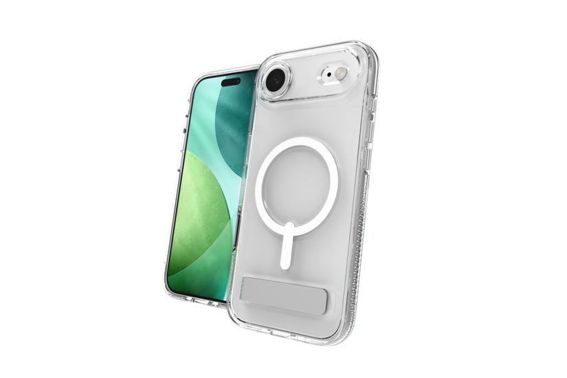 ZAGG Crystal Palace Snap Kickstand (Button Cover) mobiltelefon etui 16 cm (6.3") Transparent