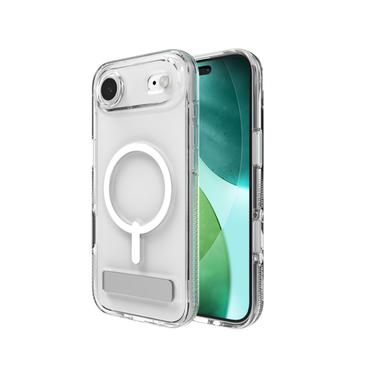 ZAGG Crystal Palace Snap Kickstand (Button Cover) mobiltelefon etui 16 cm (6.3") Transparent