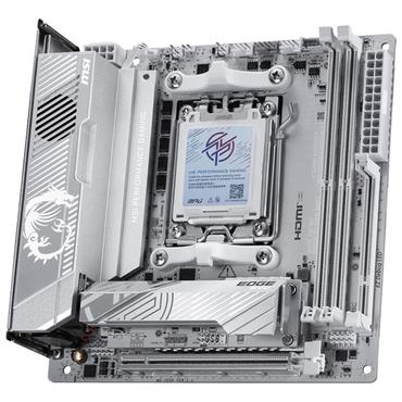 MSI Bundkort - AMD X870 - Sokkel AM5 - mini ITX - DDR5-SDRAM - 5 Gigabit Ethernet - 128 GB