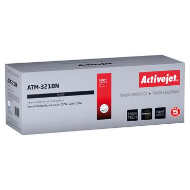 Activejet Tonerpatron ATM-321BN (erstatning Konica Minolta TN321K; Supreme; 27000 sider; sort)