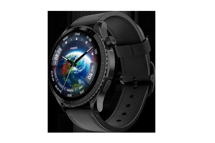 Noise Smartklocka - ApexVision AMOLED - Silikon, läder