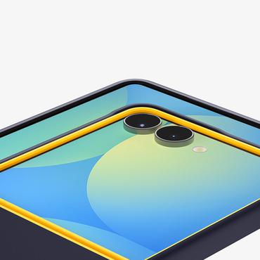 Spigen Nano Pop mobiltelefon etui 17,3 cm (6.8") Cover Blåbær, Marineblå, Gul