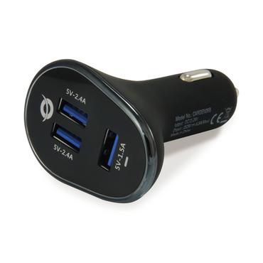 Conceptronic CARDEN str&ouml;madapter f&ouml;r bil - USB - 31.5 Watt