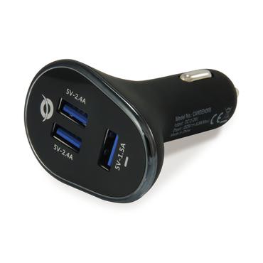 Conceptronic CARDEN str&ouml;madapter f&ouml;r bil - USB - 31.5 Watt
