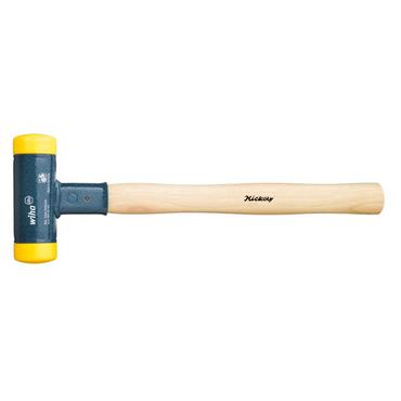 Schonhammer rückschlagfrei (schwarz/holz, Ø 30mm)