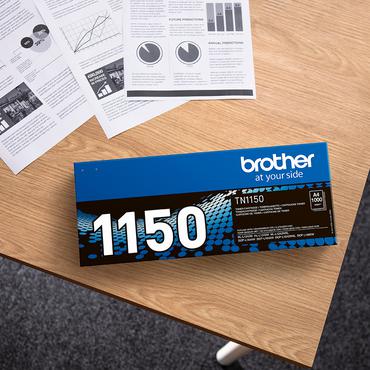 Brother TN-1150 tonerpatron 1 stk Original Sort
